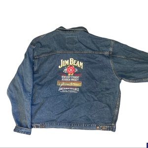 Vintage Jim Beam Jean Jacket